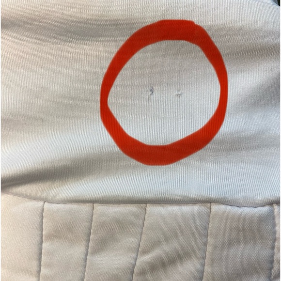 Vital Life Pleated Skirt W/Pockets White Size Small Flaw from Shown In Photo New - Picture 14 of 15